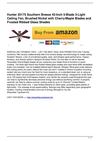 Hunter 20175 Southern Breeze 42-Inch 5-Blade 3-Light Ceiling Fan, Brushed Nickel with Cherry/Maple Blades and Frosted...
