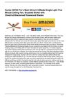 Hunter 28723 Pro’s Best 52-Inch 5-Blade Single Light Five Minute Ceiling Fan, Brushed Nickel with...