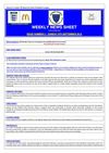 SCWGFL Weekly News Sheet (9th September 2012)