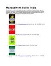 Management Books India