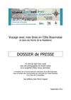 Voyage avec mes ânes en Côte Roannaise - Dossier de presse