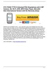 HTC P4550 TYTN II Unlocked PDA Smartphone with 3 MP Camera, 3G, Wi-Fi, GPS, MP3/Video Player, MicroSD...