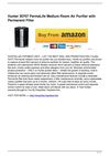 Hunter 30707 PermaLife Medium Room Air Purifier with Permanent Filter