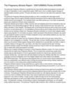 The Pregnancy Miracle Report - DISTURBING Points SHOWN