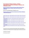 ||2017 The Japanese Defense Industry|| Market Opportunities and Entry Strategies, Analyses and Forecasts 