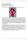 Red Long Sleeve Dress