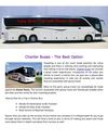 Charter Buses - The Best Option