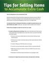Tips for Selling Items to Accumulate Extra Cash