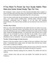 If You Want To Power Up Your Study Habits Then Here Are Some Great Study Tips For You