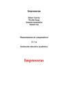 impresoras