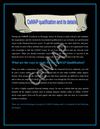 CeMAP qualification and its details