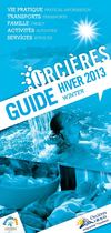 Guide pratique Orcières 1850 hiver 2013