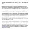 Business Communication Tools_ Getting A Site To Take Away The Fear