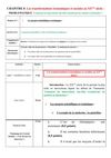 Cours Histoire 3ème Tranformations éco et sociales au XXème siècle manuel Hachette