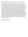 Microsoft MB7-839 Exam Study Materials - Self Exam Engine_