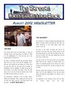 AUGUST 2012 NEWSLETTER