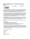 MarketReportsOnline.com - Full Service Restaurants in Japan