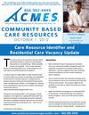 Care Resource Identifier & Vacancy Update 10.1.12