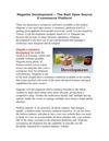 Magento Development – The Best Open Source E-commerce Platform
