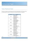 Tarea Excel