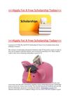 Learning In US With The Aid Of US Scholarship Or Grant 