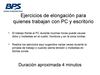 ejercicios