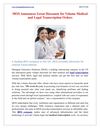 MOS Announces Great Discounts for Volume Medical and Legal Transcription Orders