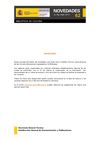 Boletín de Novedades nº 62 de la Biblioteca de Cultura