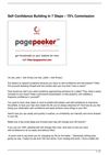Self Confidence Building In 7 Steps – 75% Commission