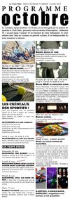 Programme jeunesse octobre
