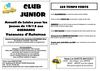Programme Club Junior Vacances d'automne
