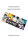 Nouveautés Bandes Dessinées Adultes