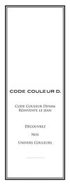 Format presse Code Couleur Denim