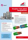 Coupleur face plane anti pollution HYDROKIT