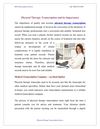 Physical Therapy Transcription and its Importance 
