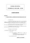 Compte-rendu du 25 avril 2008
