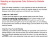 Selecting an Appropriate Color Scheme for Website Design
