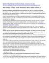 Will Omega-3 Fatty Acids Assistance With Osteo-Arthritis _