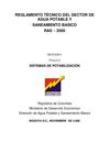 Reglamento Técnico del Sector de Agua Potable y Saneamiento Básico - 2000 - Sistemas de Potabilización