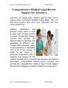 Comprehensive Medical Legal Review Support for Attorneys