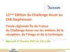Challenge Accor pour les apprentis d'Ile de France et du CFA Stephenson