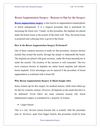 Breast Augmentation Surgery - Reasons to Opt for the Surgery 