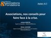 Associations, nos conseils pour faire face à la crise