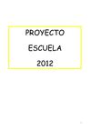 PROYECTO EDUCATIVO, Escuela de Educacion Especial n°3