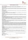 Nos Conditions Générales de Ventes 2012-2013