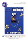 RoadBook officiel du Congrès de Dijon 2012 