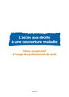 L’accès aux droits à une couverture maladie