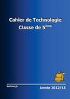 Cahier de Technologie 5eme