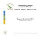 Rapport d'activité 2011