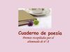 Cuaderno de poesía 6ºA